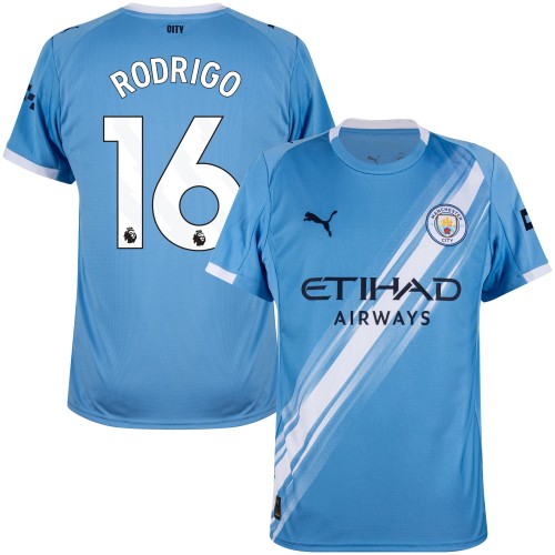 Manchester City Hemmatröja Rodrigo 16 2025–2026 Manchester City Hemmatröja Rodrigo 16 2025–2026